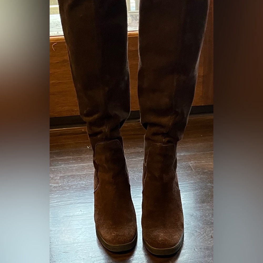 Suede Calvin Klein Boots